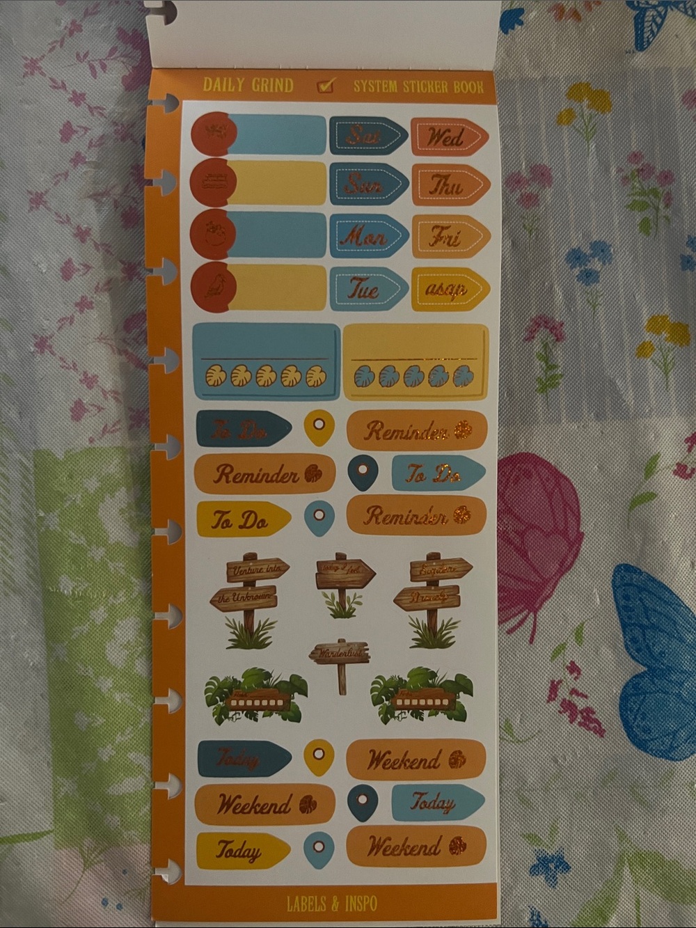 Daily Grind Planner- Adventure System Sticker Book - Picture 13 of 13